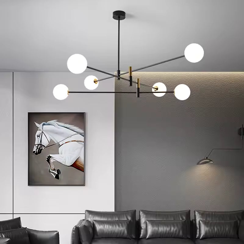 Nodyn Globe Chandelier